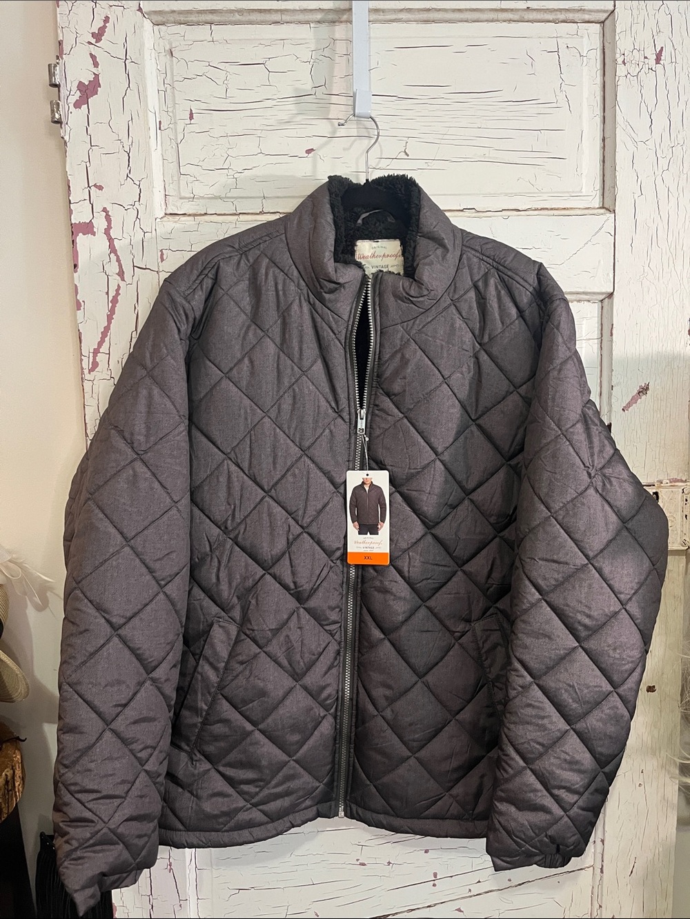 NWT Original Weatherproof Vintage Quilted Fleece lined Jacket Sz XXL